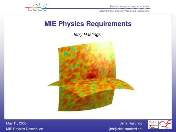 mie physics requirements