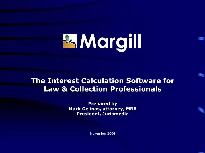 margill the interest calculation software
