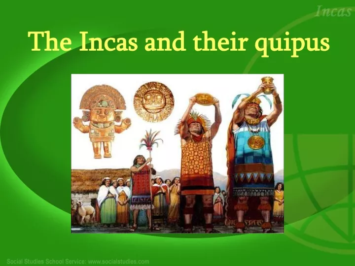 the incas and their quipus