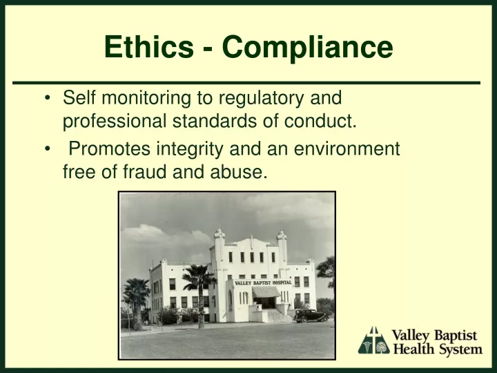 ethics compliance