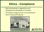 Ethics - Compliance - slide 1