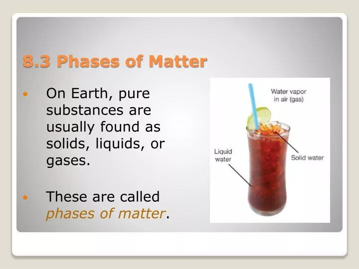 8 3 phases of matter