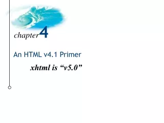 An HTML v4.1 Primer