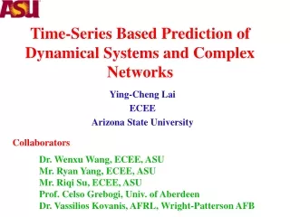 Time-Series Based Prediction of Dynamical Systems and Complex Networks