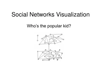 Social Networks Visualization