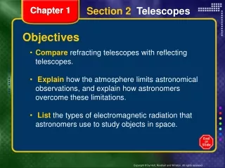 Section 2 Telescopes