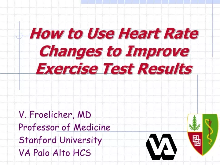 how to use heart rate changes to improve exercise test results
