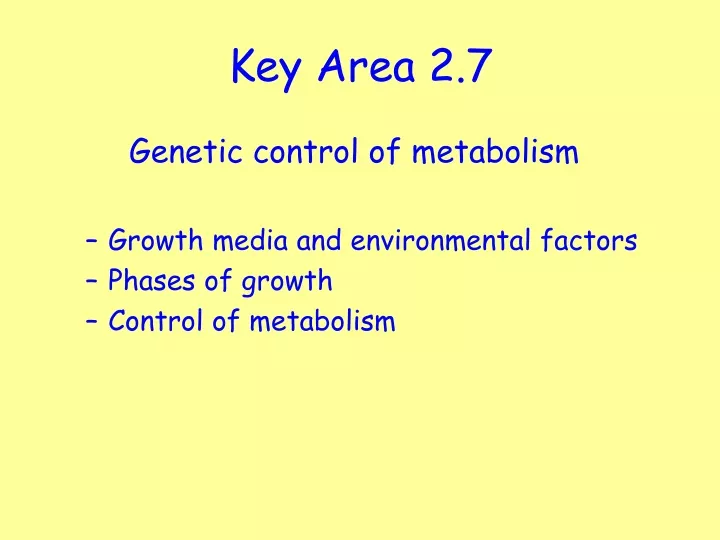 key area 2 7