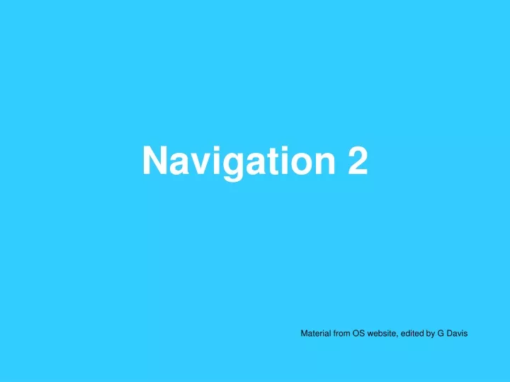 navigation 2