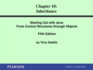 Chapter 10: Inheritance