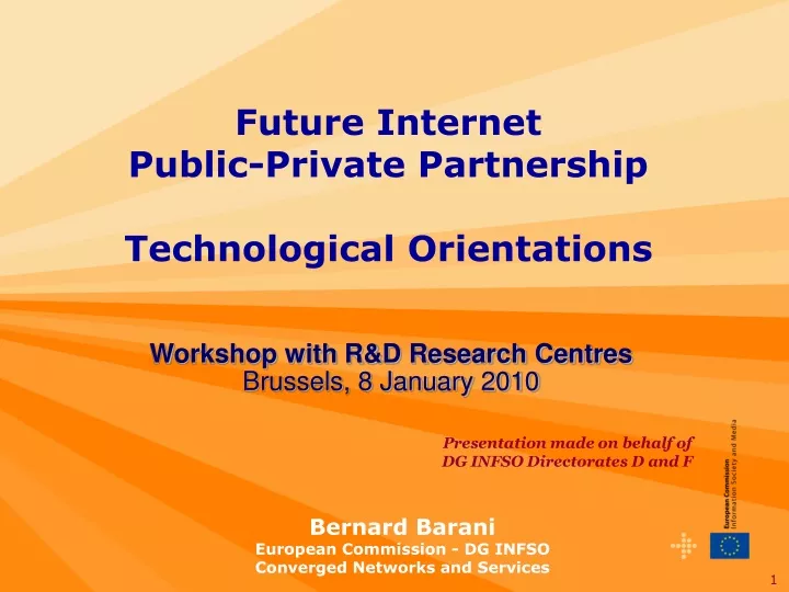 future internet public private partnership