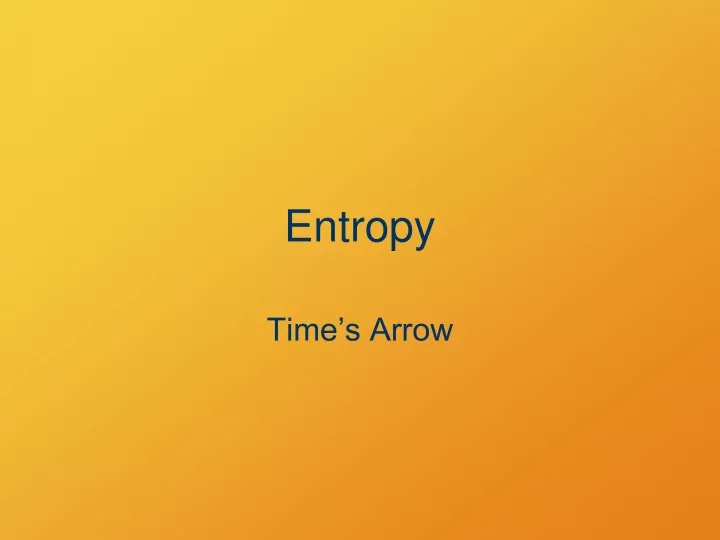 entropy