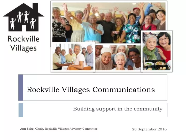 rockville villages communications