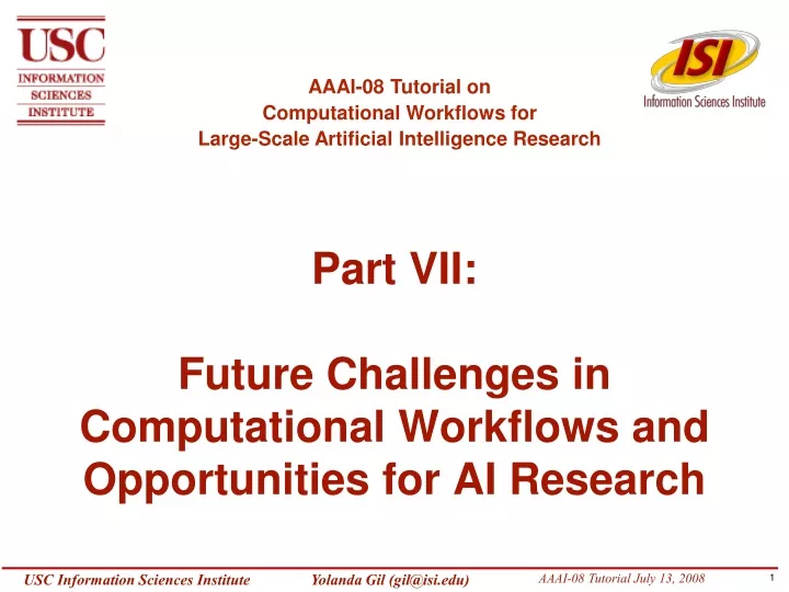 part vii future challenges in computational workflows and opportunities for ai research