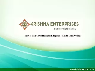 Hair &amp; Skin Care  |  Household Hygiene   |  Health Care Products