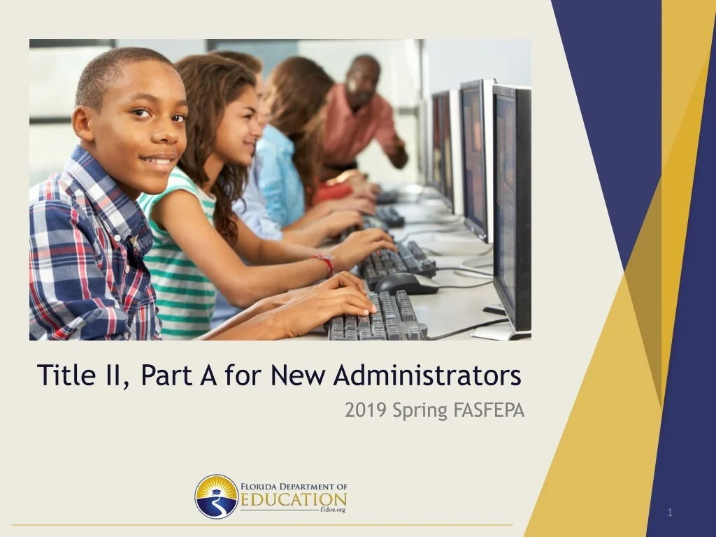 PPT - Title II, Part A for New Administrators PowerPoint Presentation ...