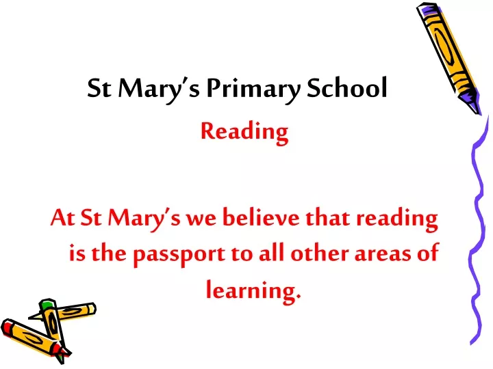 st mary s primary school