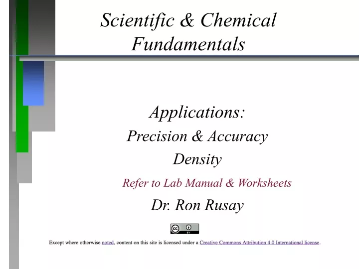 scientific chemical fundamentals