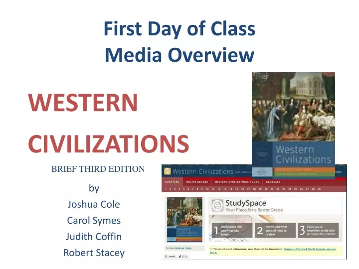 first day of class media overview