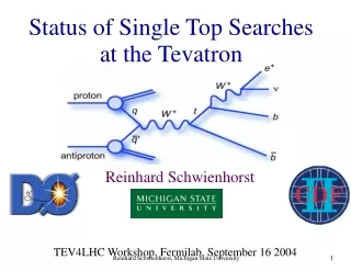 Status of Single Top Searches  at the Tevatron