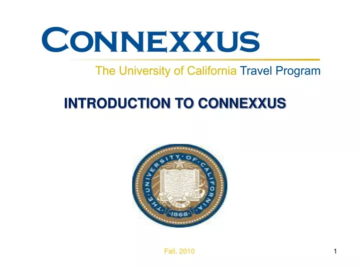 introduction to connexxus