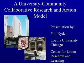 A University-Community Collaborative Research and Action Model