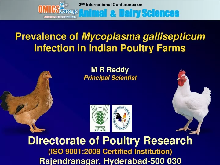 2 nd international conference on animal dairy