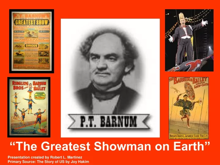 the greatest showman on earth