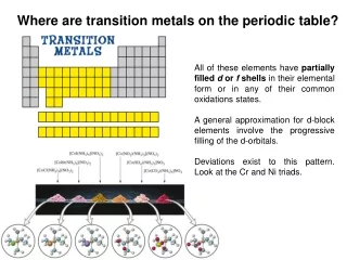 Where are transition metals on the periodic table?