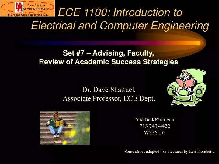 ece 1100 introduction to electrical and computer engineering