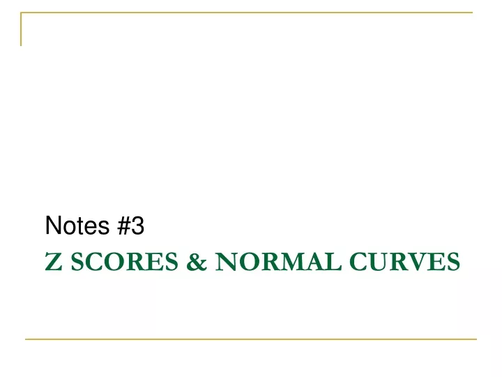 z scores normal curves
