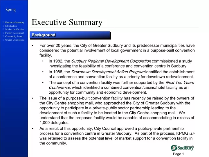 executive summary