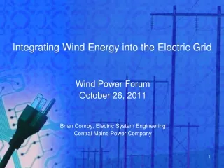 Integrating Wind Energy into the Electric Grid