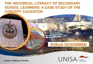 THE HISTORICAL LITERACY OF SECONDARY SCHOOL LEARNERS: A CASE STUDY OF THE CONCEPT CAUSATION