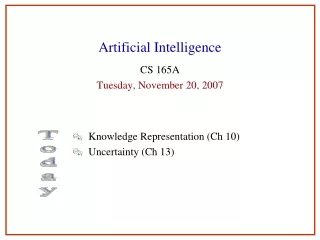 Artificial Intelligence