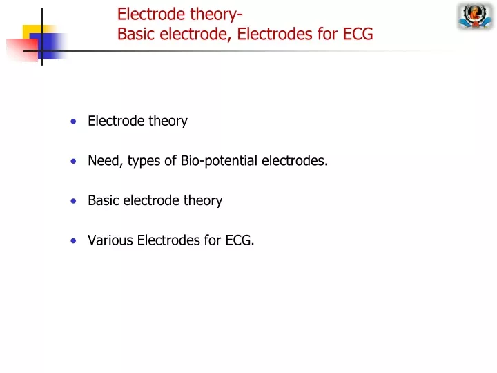 electrode theory basic electrode electrodes for ecg
