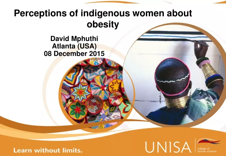 perceptions of indigenous women about obesity