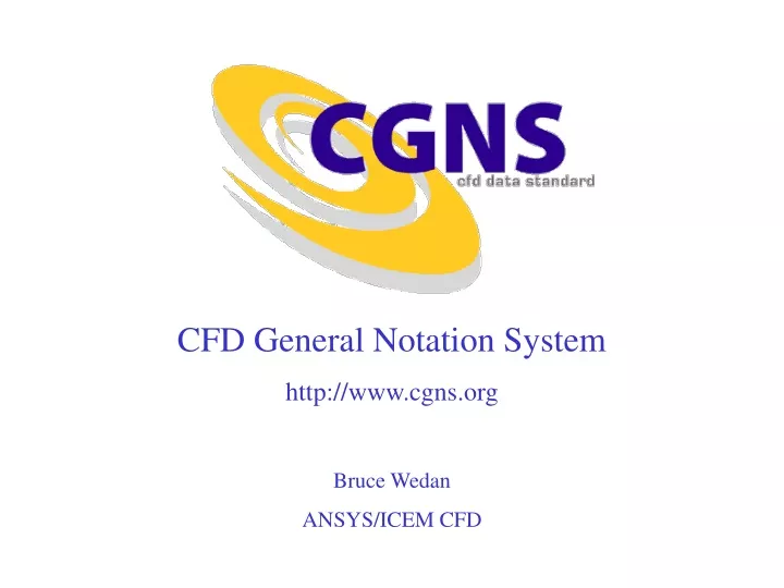 cfd general notation system http www cgns