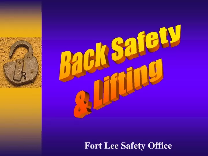 fort lee safety office