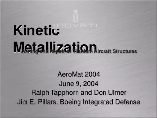 Kinetic Metallization