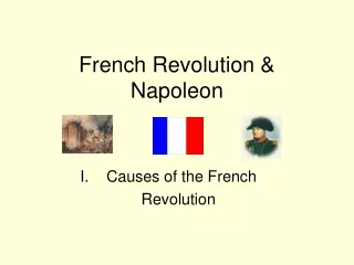 French Revolution &amp; Napoleon