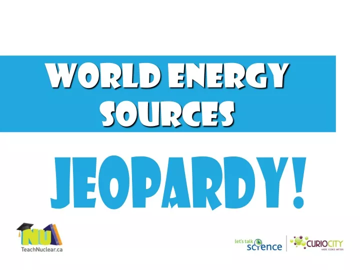world energy sources