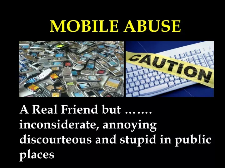 mobile abuse