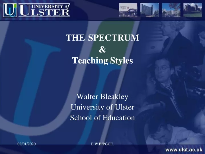 the spectrum teaching styles