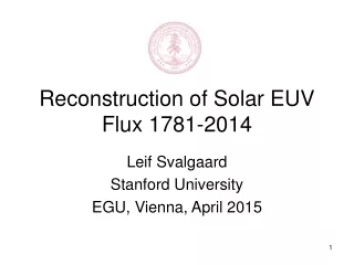 Reconstruction of Solar EUV Flux 1781-2014