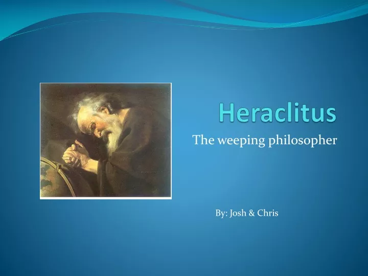 heraclitus