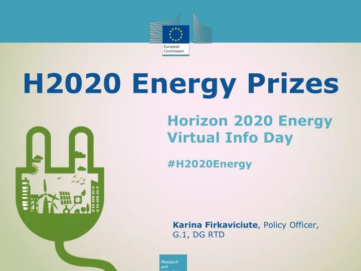 h2020 energy prizes