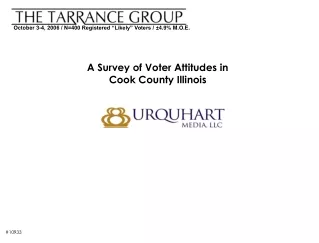 A Survey of Voter Attitudes in Cook County Illinois