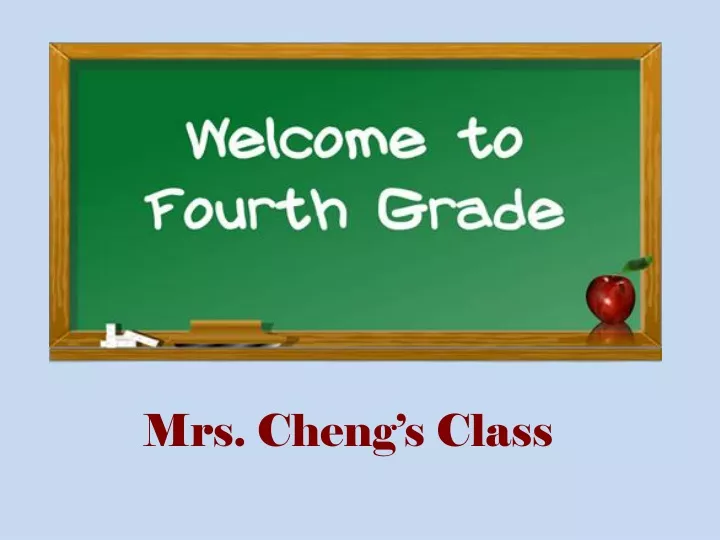 mrs cheng s class