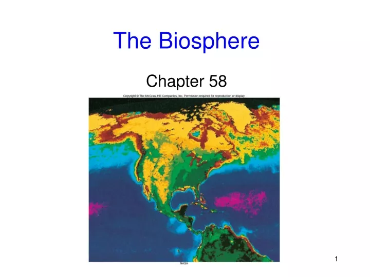 the biosphere chapter 58